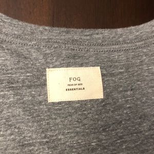 Fear of God Oversized Grey T-Shirt